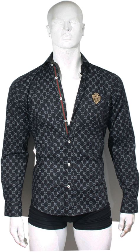 gucci long sleeve dress shirt|cheap gucci long sleeve shirts.